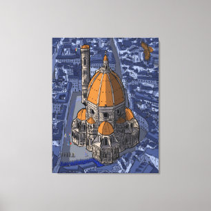 Basilica di San Lorenzo Florenz Italien Leinwanddruck