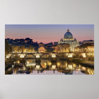 Basilica di San Pietro Roma Poster