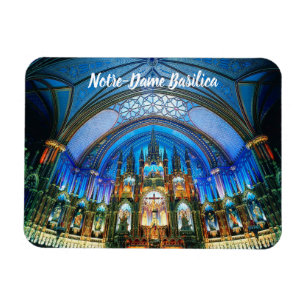 Basilica Notre-Dame Montreal Kanada Magnet