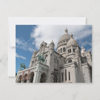 Basilica Sacré-Coeur, Paris, Frankreich Postkarte