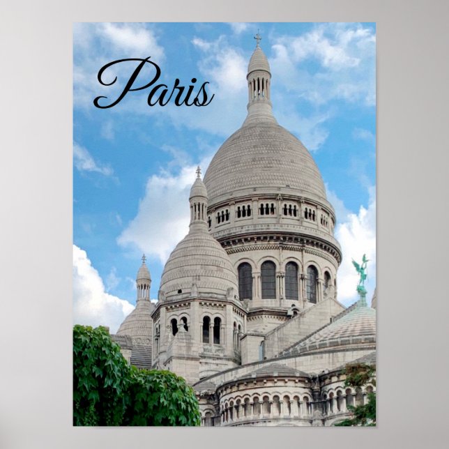 Basilica Sacré-Coeur Poster (Vorne)