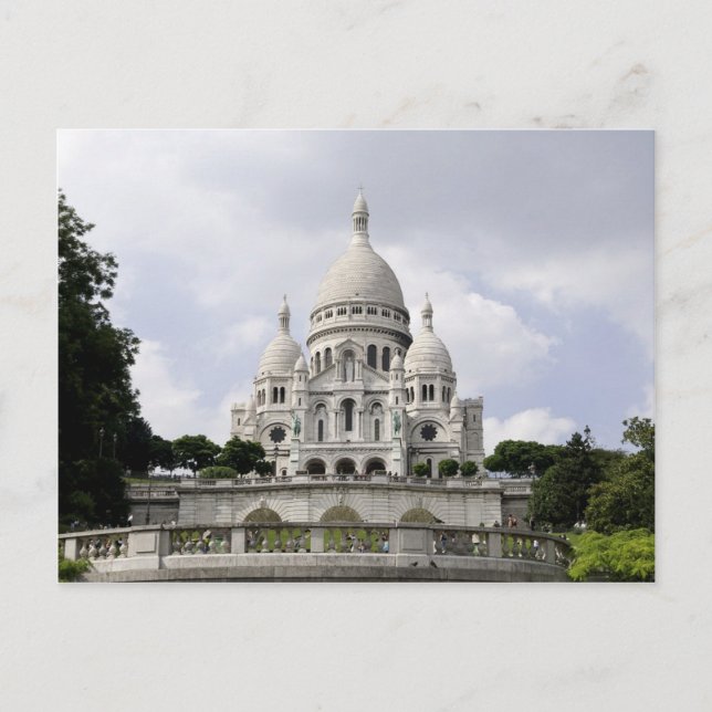 Basilica Sacré-Coeur Postkarte (Vorderseite)