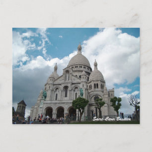 Basilica Sacré-Coeur Postkarte