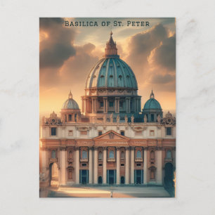 Basilica San Pietro - Italien - Reisen Postkarte