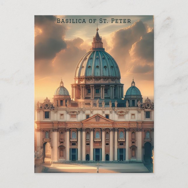 Basilica San Pietro - Italien - Reisen Postkarte (Vorderseite)