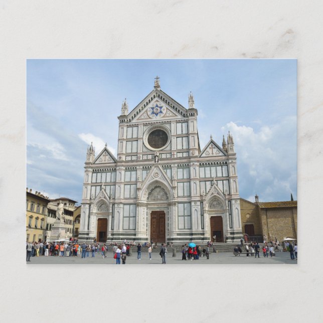 Basilica Santa Croce Postkarte (Vorderseite)
