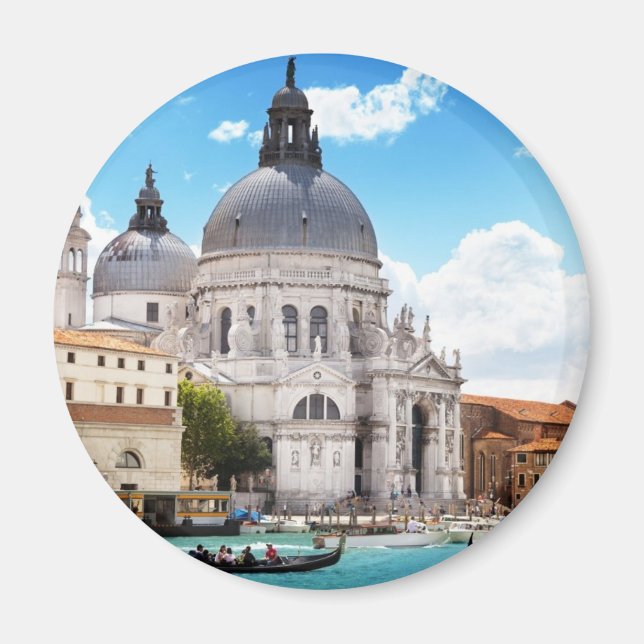 Basilica Santa Maria in Venedig, Italien Magnet (Vorne)