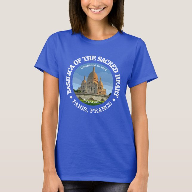 Basilika des Heiligen Herzens T-Shirt (Vorderseite)