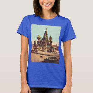 Basilika-Kathedrale am Roten Platz Moskau T-Shirt