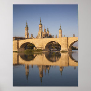 Basilika Nuestra Señora del Pilar Poster