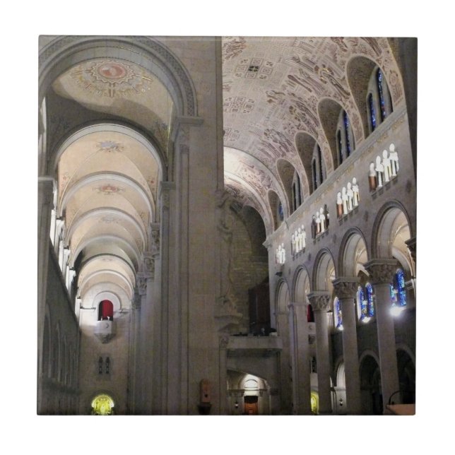Basilika Sainte Anne de Beaupre, Quebec, Kanada Fliese (Vorderseite)