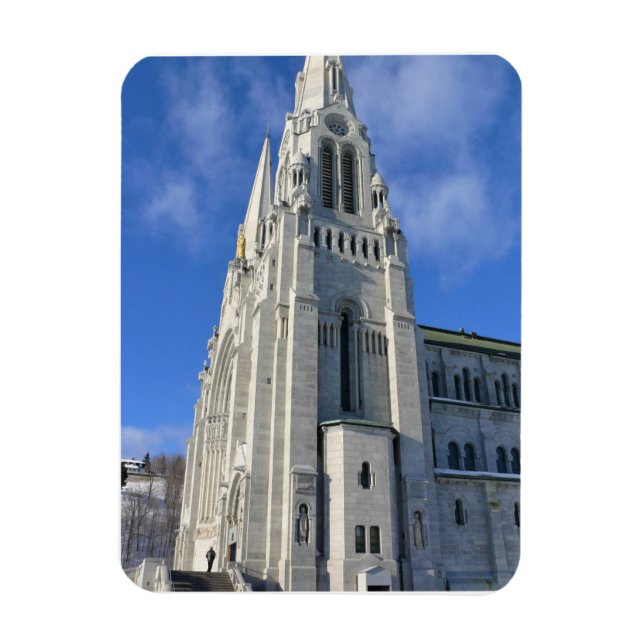 Basilika Sainte Anne de Beaupre, Quebec, Kanada Magnet (Vertikal)