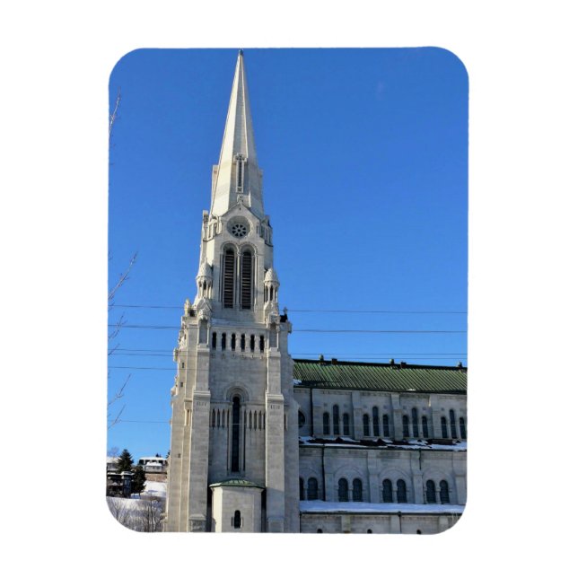Basilika Sainte Anne de Beaupre, Quebec, Kanada Magnet (Vertikal)