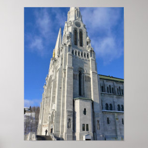 Basilika Sainte Anne de Beaupre, Quebec, Kanada Poster