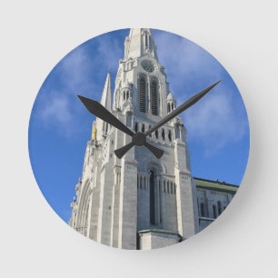 Basilika Sainte Anne de Beaupre, Quebec, Kanada Runde Wanduhr