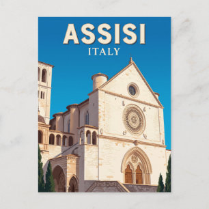 Basilika San Francesco Italien Postkarte