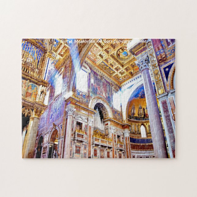 Basilika San Giovanni Rom. Jigsaw Puzzle (Horizontal)