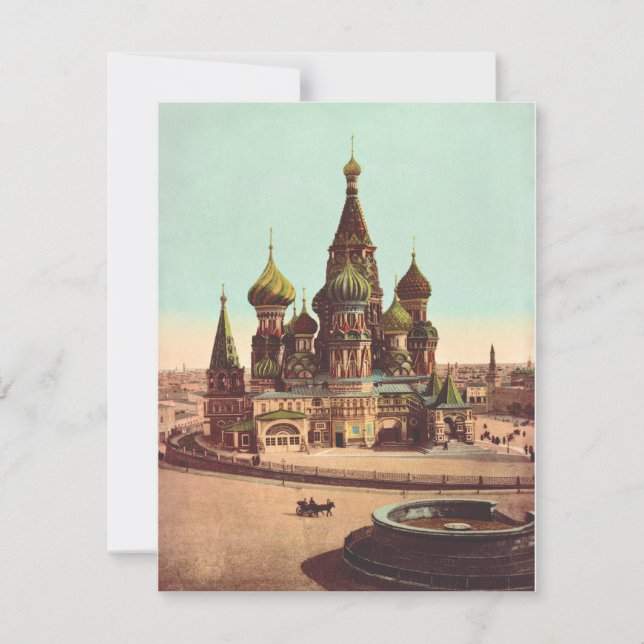 Basilika St. Basil, Roter Platz Moskau (Vorderseite)
