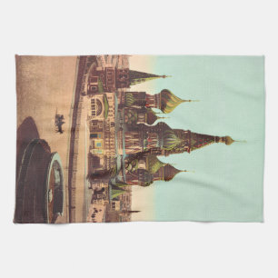 Basilika St. Basil, Roter Platz Moskau Geschirrtuch