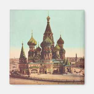Basilika St. Basil, Roter Platz Moskau Magnet