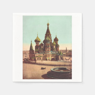 Basilika St. Basil, Roter Platz Moskau Serviette