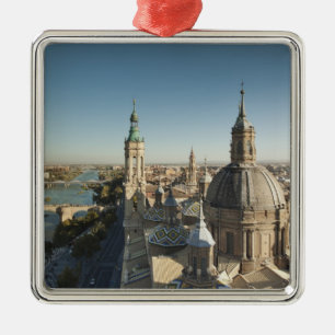 Basilika Unserer Lieben Frau auf dem Pfeiler Ornament Aus Metall