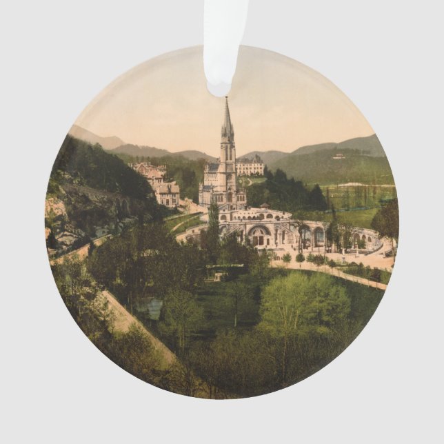 Basilika von Notre Dame, Lourdes, Frankreich Ornament (Vorderseite)