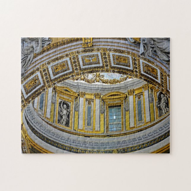 Basilika von Saint Peters Rom. Puzzle (Horizontal)