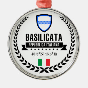 Basilikata Ornament Aus Metall