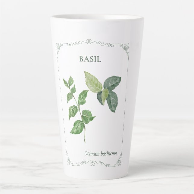 Basilikum - milchtasse (Vorderseite)