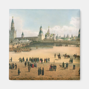 Basilische Kathedrale aus dem Kreml, aus Magnet