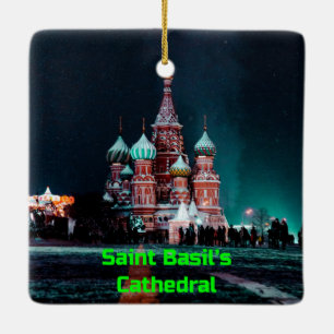 Basilische Kathedrale, Moskau, Russland Keramikornament