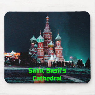 Basilische Kathedrale, Moskau, Russland Mousepad