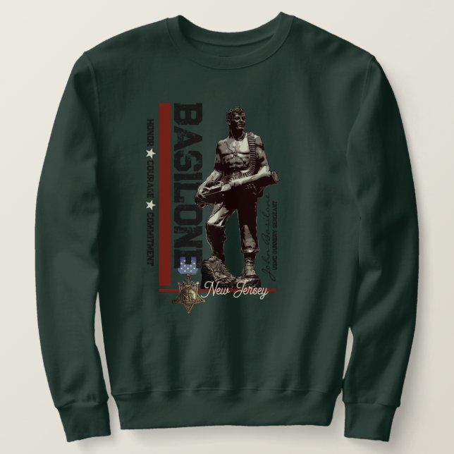 BASILONE SWEATSHIRT (Design vorne)