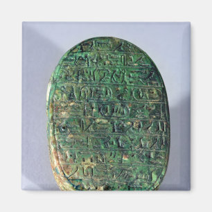 Basis eines Heiratscarabäus von Amenhotep III Magnet