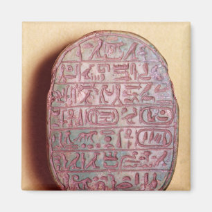 Basis eines Heiratscarabäus von Amenhotep III Magnet