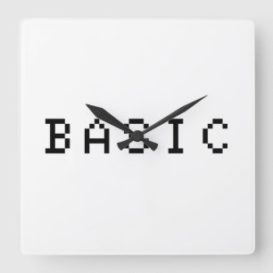 BASIS QUADRATISCHE WANDUHR