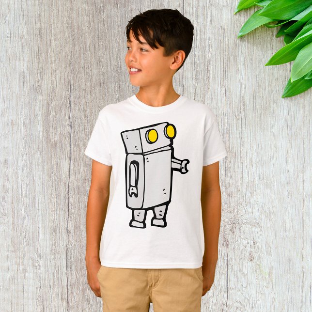 Basis-Robot T-Shirt (Von Creator hochgeladen)