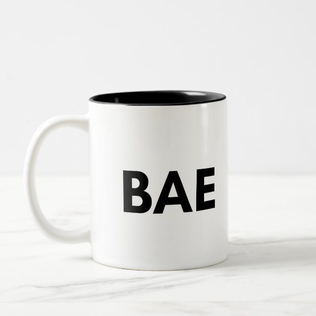 Basis Zweifarbige Tasse (Links)