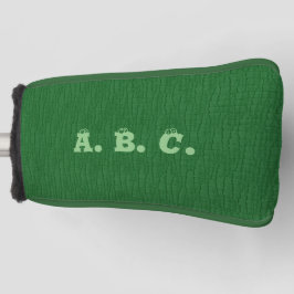 basisch grün mit schlinggrün golf headcover