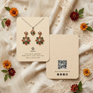 Basischampagne Gold Schmuck Display Logo TMF26 Visitenkarte