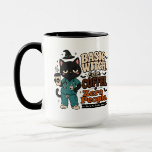 Basische Hexe Extra Kaffee Null Menschen Groß Schw Tasse