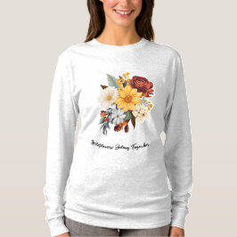 Basisherren-Langarm-T-Shirt für Damen T-Shirt