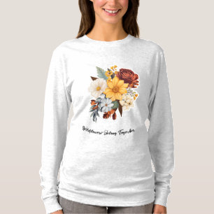 Basisherren-Langarm-T-Shirt für Damen T-Shirt