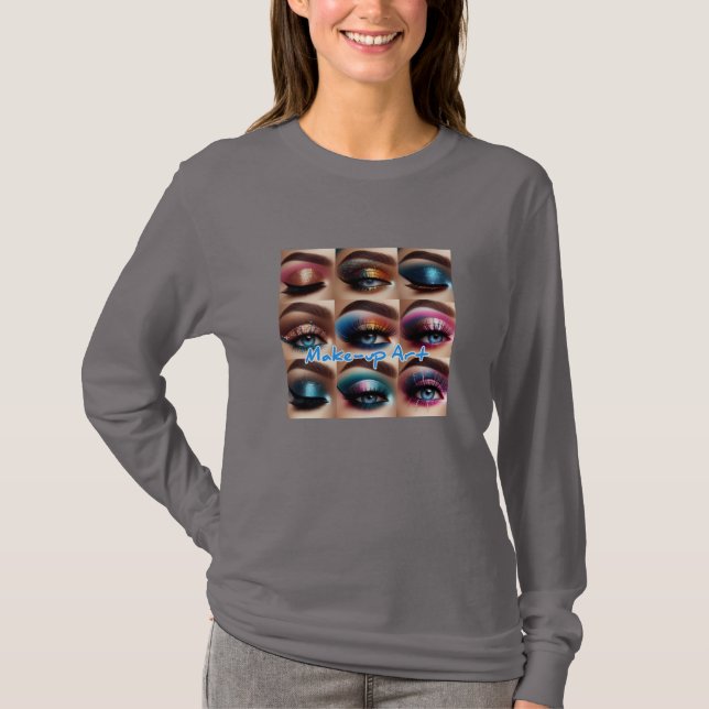 Basisherren-T-Shirt mit langen Ärmeln T-Shirt (Vorderseite)