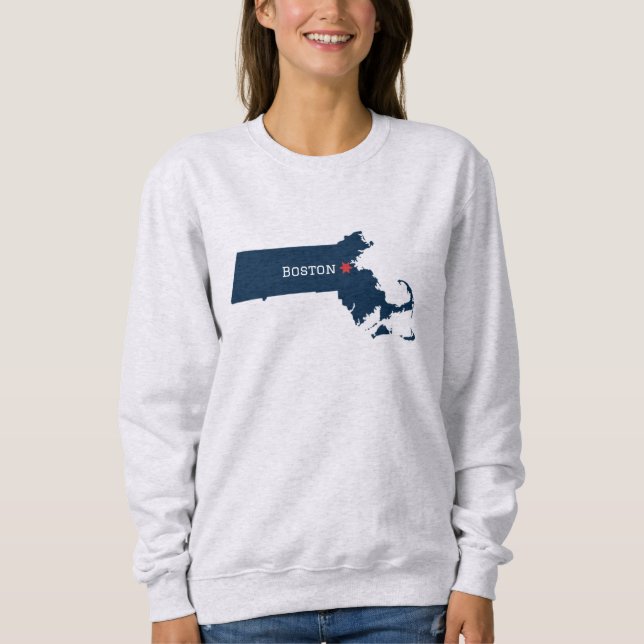 Basisschlabberpullover für Damen Sweatshirt (Vorderseite)