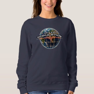 Basisschlabberpullover für Frauen Sweatshirt