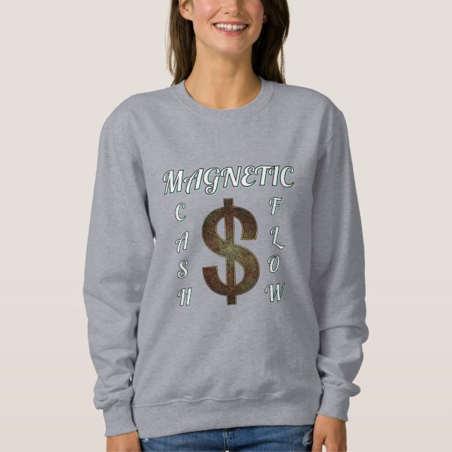 Basisschlabberpullover für Frauen Sweatshirt (Vorderseite)