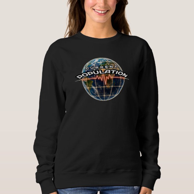 Basisschlabberpullover für Frauen Sweatshirt (Vorderseite)
