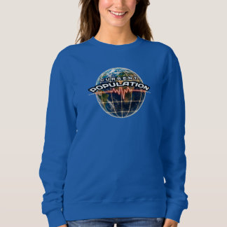 Basisschlabberpullover für Frauen Sweatshirt